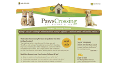 Desktop Screenshot of pawscrossing.com